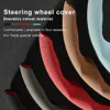 Upgraded For Tesla Steering Wheel Cover Model 3 Model Y Model S Anti-Fur Sport Carbon Fiber Suede Steering Wheel Car Interior Accessories