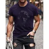 Magliette da uomo Moda di alta qualità Abbigliamento da uomo T-shirt oversize Y2k Elder Strass Designer Top manica corta Fitness Casual Street