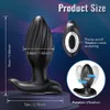 لعبة الجنس مدلك 360 الدوران اللاسلكي التحكم الشرج الهزاز APP Bluetooth Prostate Massager بعقب القابس الاهتزاز ASS ألعاب البالغين الأزواج