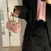 Vivi Cross Vücut Tasarımcı Kadın Çanta Lüks Çanta El Çantaları Cüzdanlar Pembe Ekose Çanta Sevimli Taşınabilir Omuz Messenger Çantaları 230420