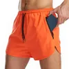 Running Shorts Mens 2 w 1 sportowy mężczyzna z dwukrotnym suszącym mężczyznami jogging fitness Gym