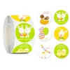 Geschenkverpackung Happy Easter Seal Label Sticker Peeps-Roll Cartoon Decal