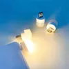 LED Night Mini Plug Lamp Power Bank Laddning USB Boklampor Små runda läsning Ljus ögonskyddslampor AA230426