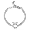 Link bransoletki dhinestone nieskończoność bransoletka biżuteria kobiet 8 numer wisiorek para dla miłośnika przyjaciela