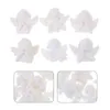 Botellas de almacenamiento 60 PCS Mini accesorios Angel Resin Charm Phone Case Decoración Craft Adorno blanco DIY Adorno Niño