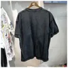 Camisetas masculinas vintage Askyurself Tshirt Men Women High Street Tshirt Grande camiseta preta Camise de tecido pesado de manga curta J230427