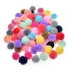 Accessori 100pcs/50PAIRS CINET PET CUN PUNPY CUN CANCHE CUOGNI COLORE BLIGHT BALL CANCHE CUSCHI ACCESSI CAPELLI DEL CANI ACCESSIONI PER CAGNI DI CANI PER CANI FORNITÀ