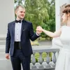 Bow Ties Men Classic Tie Cummerbund Handkulchief Business Slitte For Wedding Party Proms Man Gift