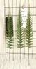 Decorative Flowers Wreaths 2pcsLot 47cm Green Artificial Scutellaria Palm Tree Leaves Flower Arrangement Accessories DIY Weddin4421696