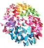 Party Decoration 12pcs 3D Butterfly Wall Stickers Decals 4SIZES avtagbar väggmålning för HomeBedroomBathroomLiving Roomoffices Deco3356643