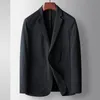 Mäns kostymer blazrar C82161 Spring och sommaren Casual Suit Stretch Micro Wrinkle Light Luxury Business Noniron Thin Section Jacket 230427
