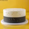 Autres fournitures de fête d'événement 6/8 pouces modèle de gâteau de simulation en plastique gel de silice gâteau artificiel vitrine échantillons fournitures de décoration de gâteau faux gâteau 231127