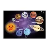 Carpets LIDALL_1 Sun Earth Moon Eight Planets In Solar System Soft Mat Living-room Kid Room Bedroom Home & Business Decor. Rug Carpet
