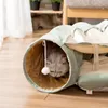 Mats Fashion Opvouwbaar kattentunnelspeelgoed Cat Channel Cat Nest Speelbaar slaapbaar herfst- en winterkattenbed om warm en comfortabel te blijven