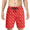 Men's Pants Men's Beach Short Cargo Solid Stitching Pocket Pull Overalls Shorts For Men Swim Trunks Long Board