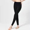 Aktive Hosen Sportbekleidung Lycra-Stoff Einfarbige Damen-Yogahosen Hohe Taille Sport-Gymnastikbekleidung Leggings Elastische Fitness-Dame Outdoor-Sporthose Leggings