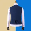 Mäns kostymer blazrar OSCN7 2023 Vanliga skräddarsydda män Slim Fit Wedding Party Mens skräddarsydda mode 3-bit Blazer Pants Vest DM-030