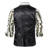 Gilets pour hommes gilet gilet vintage col en v mariage formel affaires habiller costume sans manches blazers hommes hauts