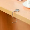 Hooks 1PCS Portable Folding Bag Hook Hanger Purse Handbag Holders Foldable Table Women Organizer Office Desk Side