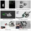Yahboom Transbot SE ROS Robot AI Vision Tank/ Car مع 2DOF Camera PTZ يمكنه نقل المحاكاة لـ Jetson Nano B01/ Raspberry Pi