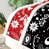 Blankets European And American Style Christmas Series Cloak Blanket Simple Thickened Knee Office Warm Nap Double Layer