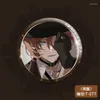 Broches Anime Bungo chiens errants broche broches Cosplay Nakahara Chuuya Dazai Osamu métal Badge sac accessoires bijoux Fans cadeaux