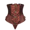 Bustiers Corsets Basked Costume Clubwear Gothic Womens Steel Steampunk Corset Top Underbust Plus Size Drop Delivery Apparel Underwe DHBLP