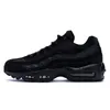 OG 95 Rinnande skor Män kvinnor 95S Crystal Blue Dark betorbetor Triple Black White Neon Solar Red Midnight Navy Fish Scales Denham Mens Trainers Outdoor Sneakers