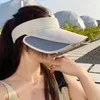 Wide Brim Hats Stylish Women Sun Hat Face Protection Sunshade Lady Outdoor Trip