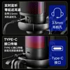 الميكروفونات خامسة USB ألعاب Microphone Kit للكمبيوتر مكثف مكثف MIC مجموعة مع MUTE BUTTONRGB ARM حامل البث فيديو-A6T 221022