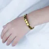 Hapiship Top Fashion Women Jewelry 9mm Larghezza Oro Colore Gold Surface liscio Bracciale in acciaio in acciaio in acciaio Regalo per matrimoni G109 G109