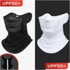 Decorazioni interne Upf 50Add Ice Silk Sport Ghetta per il collo Polvere per esterni Sunsn Moto Ciclismo Mezza maschera Drop Delivery Automobi Otbrj