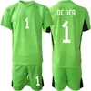 وطني 23 24 إسبانيا حارس المرمى Kepa Arrizabalaga Jerseys Soccer Set Man Kids Long David David de Gea Unai Simon Iker Casillas Pepe Reina Coll Shirt