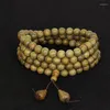 Strand Green Sandalwood Armband 108 Rosary Holy Buddha Beads Diy Disciples Gourd Style Fragrance Men Women Manufacturer