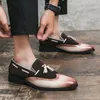 Sapatos Casuais Masculinos De Couro Primavera Outono Estilo Punk Tendência