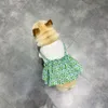 Apparel French Bulldog Dress Summer Poodle Schnauzer Pug Clothes Corgi Shiba Inu Pet Dresses Girl Dog Clothing Costume Apparel Skirt