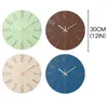 Relógios de parede 30cm relógio digital simples criativo para decoração em casa, presente de casa amigos parentes Mazi888