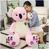 Pluszowe lalki 100-80 cm Big NT Australia Koala Plush Toy Soft Sched Bear Doll Toys Kids Juguetes For Girl