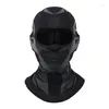 Motorradhelme Winter Winddichte Gesichtsmaske Atmungsaktive Ohrhalswärmer für Outdoor-Aktivitäten Moto Reiten Clava Motorrad Ski Drop D Otw2D