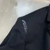 Bale Rose Black Graffiti Printad Vintage Cotton Suit tåreffekt Hela kostym Jacka Wear Bomullsdräkt