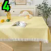 Table Cloth Upscale El Banquet And Wedding Scene Solid Color Rectangle Smooth Satin Fabric Colored Ding M1D3804