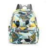 School Bags Women Backpack Oxford Cloth Large Capacity Casual Shoulder Bag Simple Fashionable Schoolbag Handbag