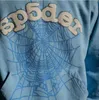Sweat à capuche de créateur Sp5der Mens Young Thug 555555 Men Femmes Sweatshirts mousse Impression Spider Web Pantalon S-XL