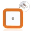 Nattlampor Intelligent LED -induktionslampa Square Form Wall Light Automatisk Switch Sensor sovrum hushållsmaterial