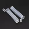 Partihandel före rullförpackningsröret Plastisk klart svart vit doob Joint Blunt Pre-rullande pillerbehållare har en inre diameter 0,688 tum och längd 4,6 tum
