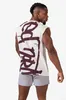 Débardeurs pour hommes Marque Plain Top Hommes Bodybuilding singulet Gym Stringer Chemise Sans Manches Blanc Fitness Vêtements Sportwear Muscle Vest 230426