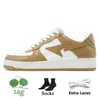 A Bathing Ape BapeSK8 Sta Schoenen Designer Lakleer Dames Heren OG Lage Panda Sneakers Platform Retro Zwart Wit Groen Roze Schuimkleur Camo Combo Runners Trainers