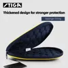 Table Tennis Sets Original STIGA Table Tennis Case Ping Pong Double-Deck Bag Sport Bag For PU Shell Racket Cover Square Racket Bag CP-9WRY 231127