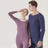 Women's Thermal Underwear Thermal Underwear Set For Woman Men Winter Thermos Underwear Long Johns Winter Clothes Thick Thermal Clothing Fleece Pajamas Set 231127