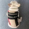 Maglioni 8 taglie in stile inglese maglione per cani abbigliamento per animali domestici britannico bulldog khaki maglione per piccoli vestiti di cani di grosso vestiti francese bulldog